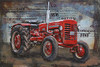 6595 RED/GREEN TRACTOR 80x120cm