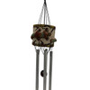 11855 SMALL SAND CHIME 2 GECKOS 61x8x6.5cm