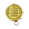 8490 ROBERT FROST 3INCH FLAT COMPASS NI1276 8CM X 8CM X 2CM