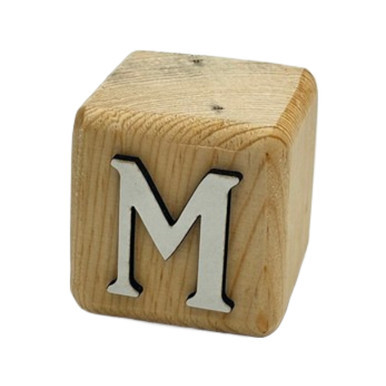 6413 ALPHABETS BLOCKS M 7cm x 7cm x 7cm