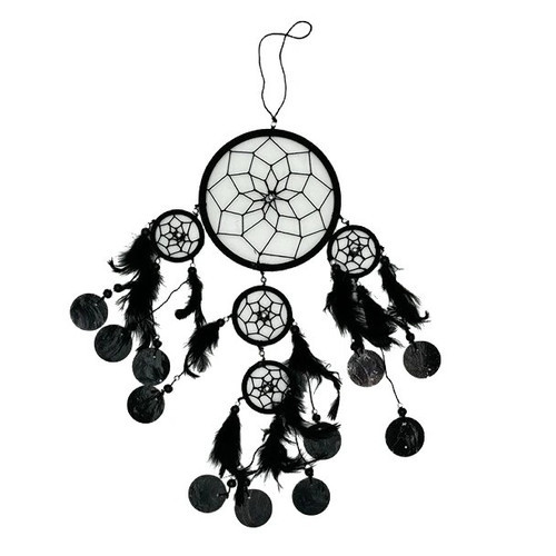 11382 MULTI COLOR DREAMCATCHER 11x42x1cm - The Ugly Duckling
