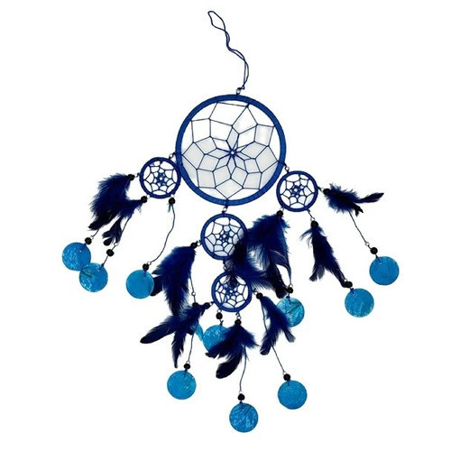 11382 MULTI COLOR DREAMCATCHER 11x42x1cm - The Ugly Duckling