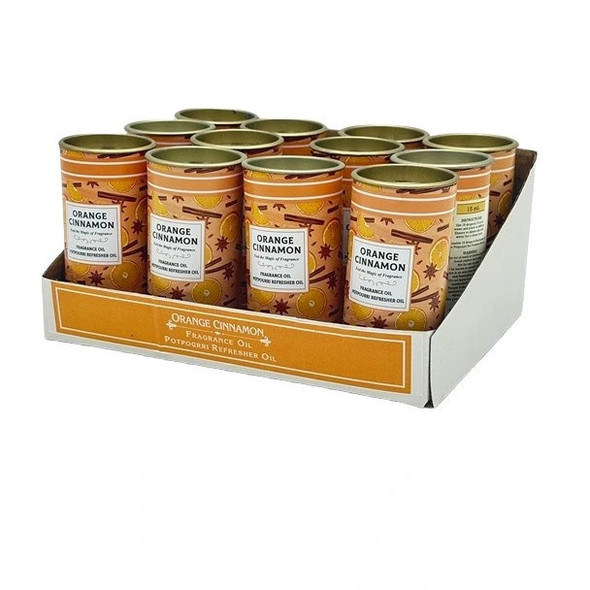 12024P ORANGE CINNAMON OIL 12-PACK 9x4x4cm