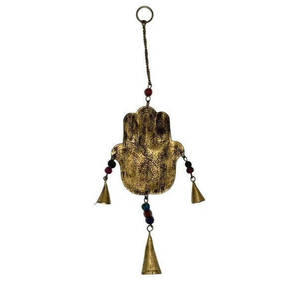 8510 RD IRON PATIMA HAND BELL 15x12x0.2cm
