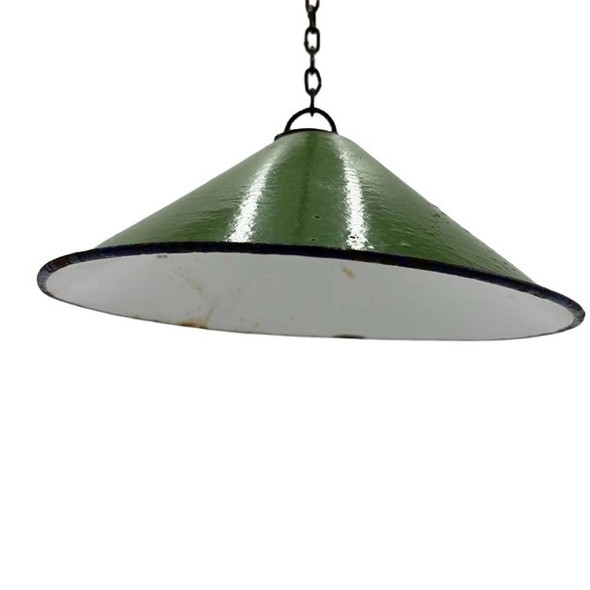9628  OLDEN SML ENAMEL LAMP 11x26x26cm