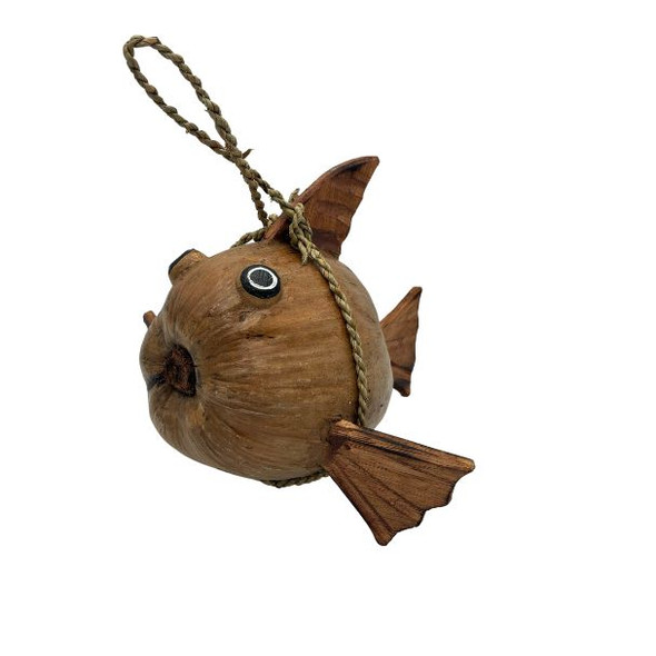 12195 HIN COCO FISH BROWN LARGE 24x35x30cm