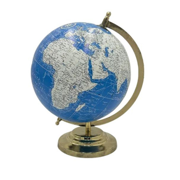 8809 WHITE AND BLACK GLOBE 28x21x23cm