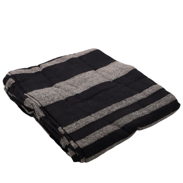5350 BLACK AND GREY DBL KARALA 220cm x 260cm