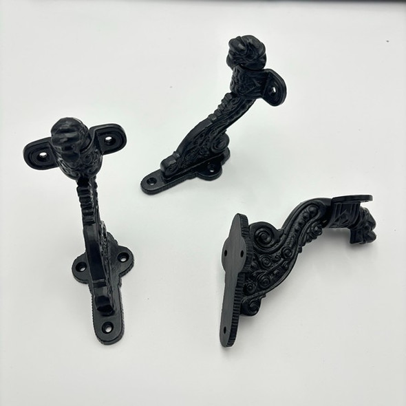 11449 2 PC BRACKET INTRICATE FINISH AS-870 10x4x8cm