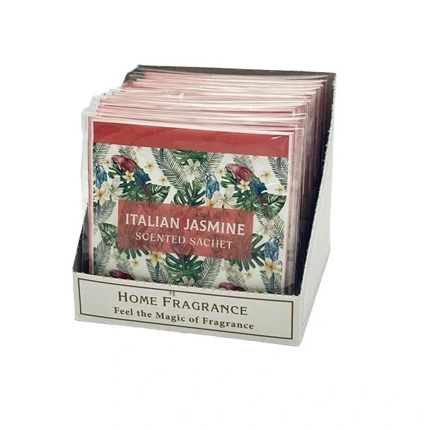 9472P ITALIAN JASMINE SCENTED 12-SACHETS 10x10x0.2cm