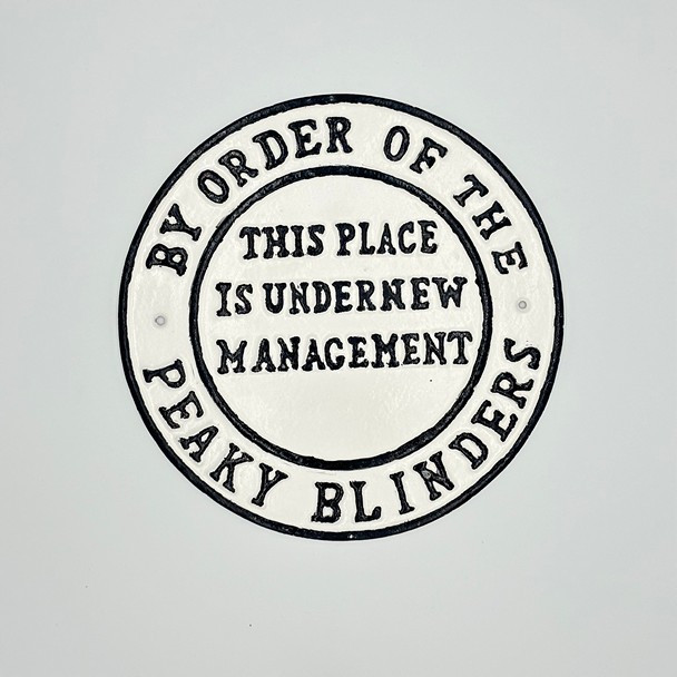 9608 PB MANAGEMENT BLACK WRITING 25x25x0.5cm