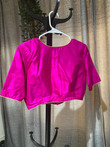 Designer Blouse made with pure raw silk.