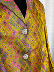 Banaras Blazer - Yellow