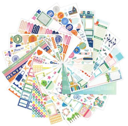 Recollections - Sticker Book - Travel Voyage - CarefullyCrafted
