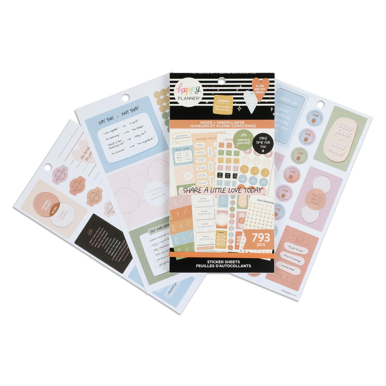 The Happy Planner - Me and My Big Ideas - Value Pack Stickers - Mood ...