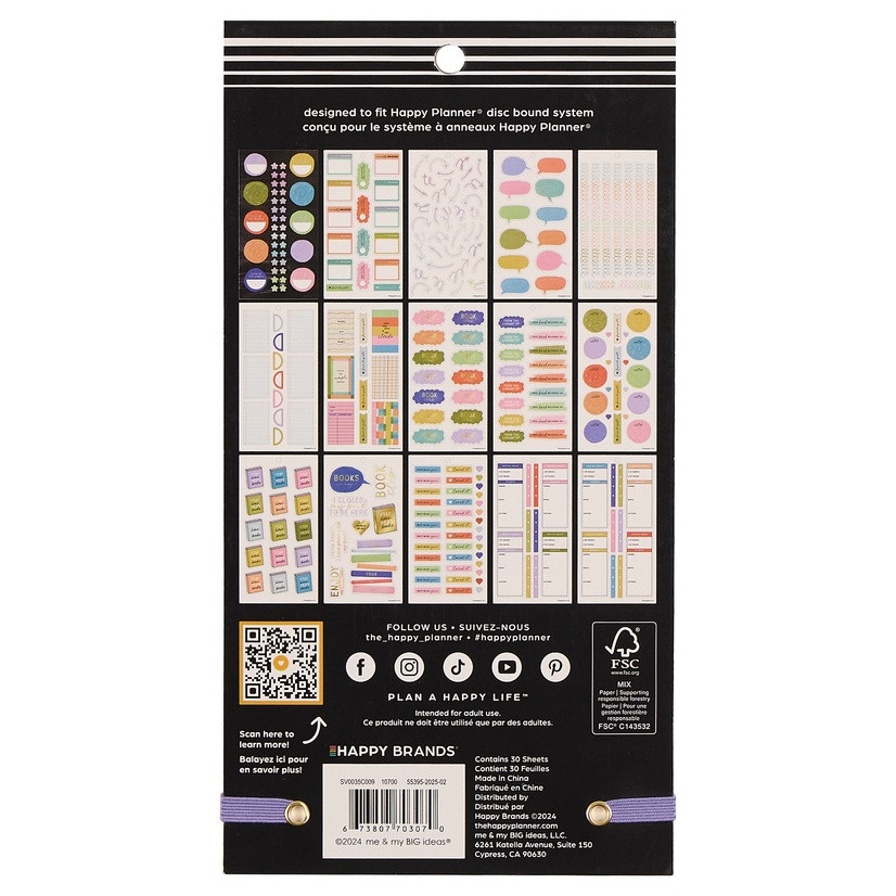 The Happy Planner - Me and My Big Ideas - Classic Value Pack Stickers ...
