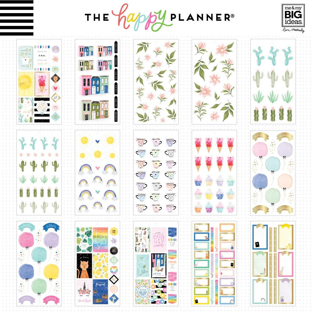 Me and My Big Ideas - The Happy Planner - Value Pack Stickers - Happy ...