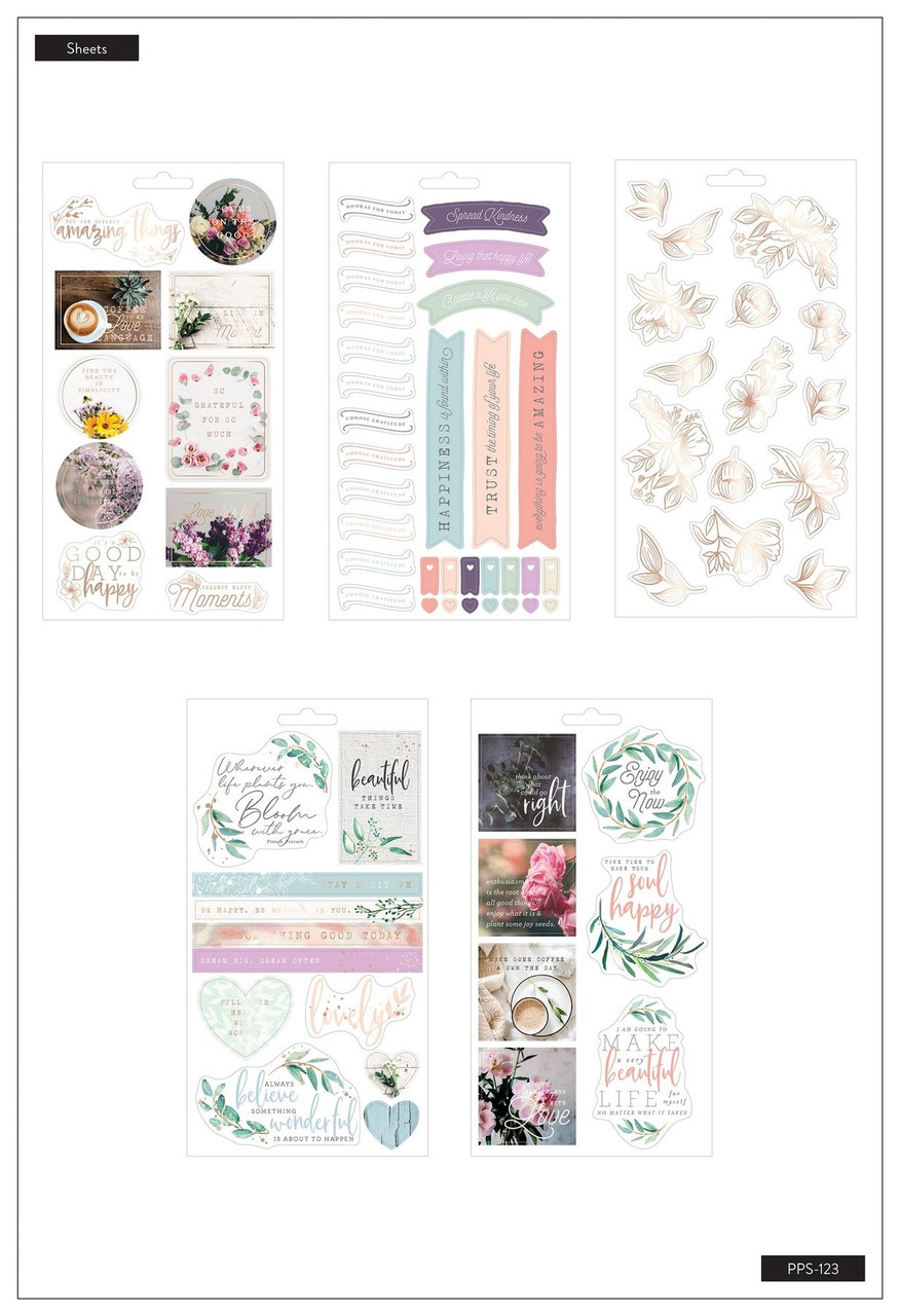 The Happy Planner - Me and My Big Ideas - Sticker Sheets - Farmhouse ...