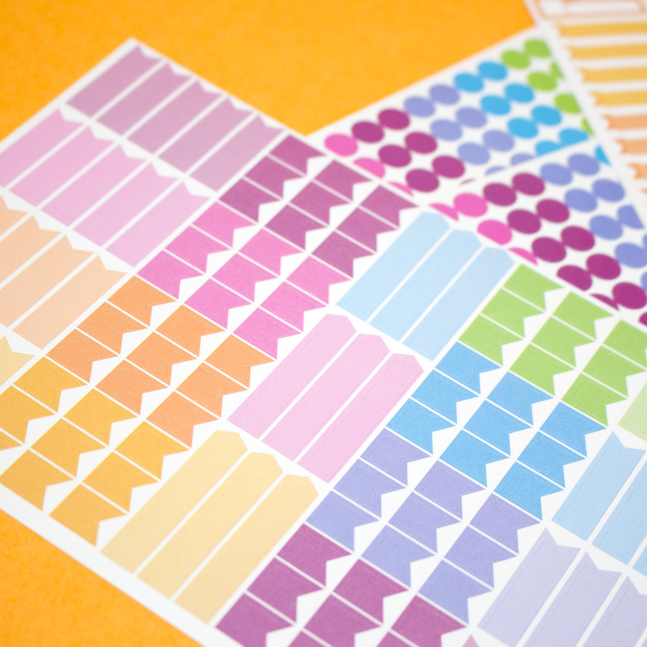 Bloom Daily Planners - Color Coding Sticker Pack - CarefullyCrafted