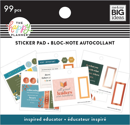 The Happy Planner - Me and My Big Ideas - Tiny Sticker Pad - Inspired Educator
