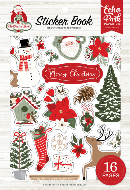 Echo Park Sticker Book - Christmas Time Echo Park Sticker Book - Christmas Time