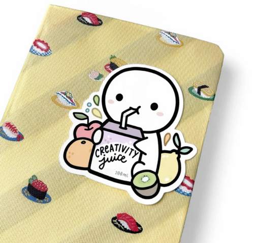 TheCoffeeMonsterzCo - Creativity Juice - Vinyl Sticker TheCoffeeMonsterzCo - Creativity Juice - Vinyl Sticker
