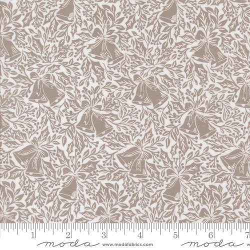 Moda Fabric - Berry & Pine - Lella Boutique - Bell Song Blenders Bells Christmas - Snow #5242 11