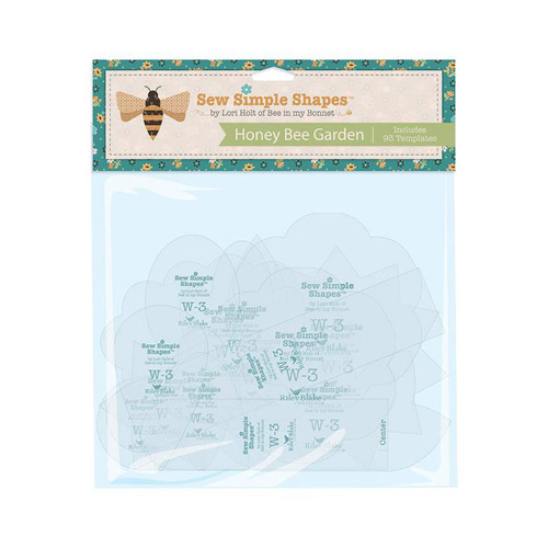 Riley Blake Designs - Lori Holt of Bee in my Bonnet - Sew Simple Shapes - Honey Bee Garden