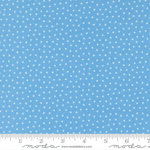 Moda Fabric - Blueprint - Camille Roskelley - Starlight Blenders Stars - Harbor #55337 12
