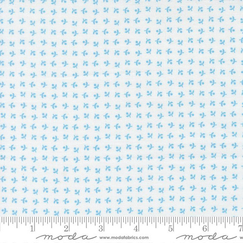 Moda Fabric - Blueprint - Camille Roskelley - Somerset Blenders - White Harbor #55336 11