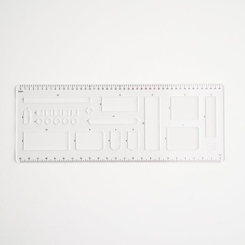 Archer & Olive - B5 Dot Grid Planner Stencil
