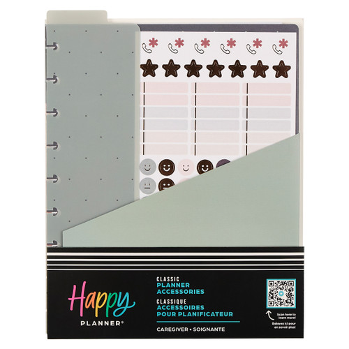 The Happy Planner - Me and My Big Ideas - Classic Accessory Pack - Rise & Align - Caregiver