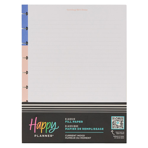 The Happy Planner - Me and My Big Ideas - Classic Filler Paper - Current Mood (Dot Lined)