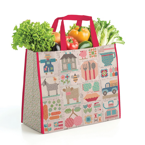 Riley Blake Designs - Lori Holt of Bee In My Bonnet - Farmer's Daughter Vinyl Tote
