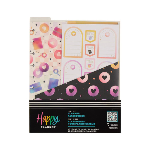 The Happy Planner - Me and My Big Ideas - Classic Accessory Pack - 10 Years of Happy