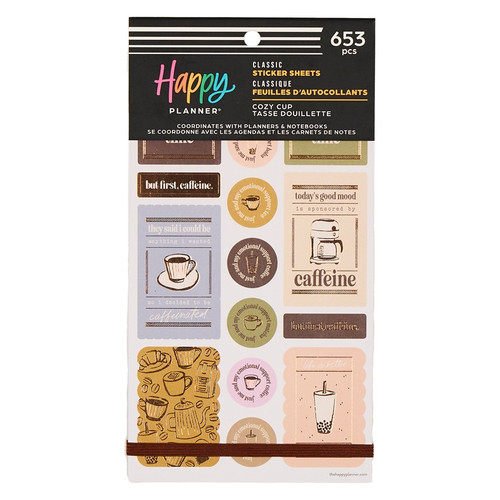 The Happy Planner - Me and My Big Ideas - Classic Value Pack Sticker Book - Cozy Cup (#653)