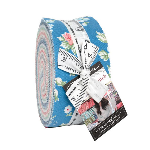 Moda Fabric Precuts Jelly Roll - A Cat Named Stitch by Camille Roskelley
