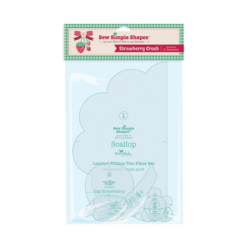 Riley Blake Designs - Lori Holt of Bee in my Bonnet - Sew Simple Shapes - Berry & Sage