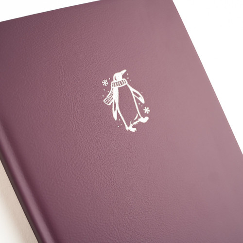Archer & Olive - B5 Dot Grid Notebook - Polar Penguin