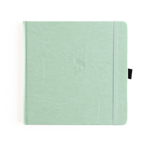 Archer & Olive - Square Dot Grid Notebook - Vintage Mermaid