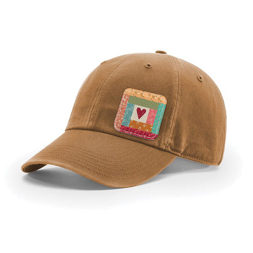 Riley Blake Designs - Lori Holt of Bee in My Bonnet - Baked With Love - Leather Patch Baseball Hat