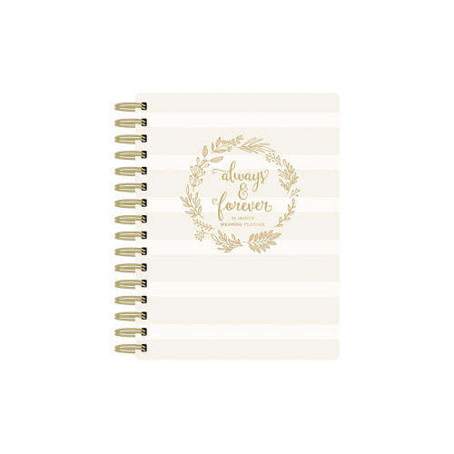 Paper House - Spiral Bound Planner - Always and Forever Wedding (Undated) Paper House - Spiral Bound Planner - Always and Forever Wedding (Undated)