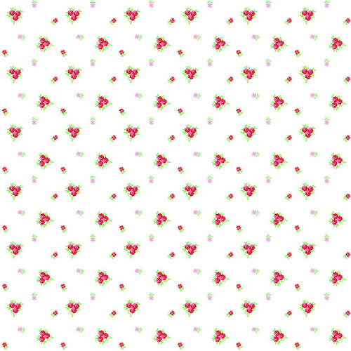  Fabric - A Little Sweetness - Tasha Noel Sweetness Sweetness Vintage White# C6515R-WHITE