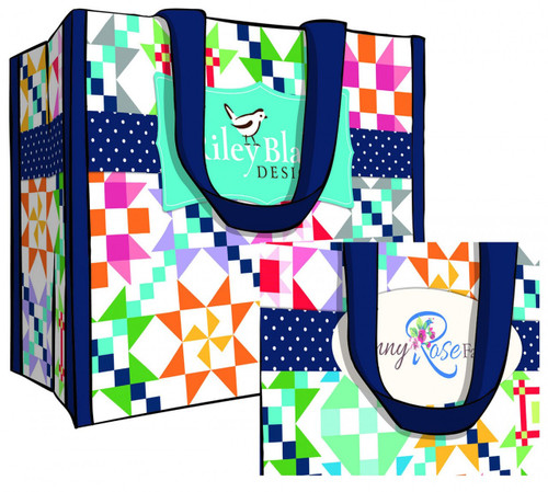 Riley Blake & Penny Rose Designs - Reusable Tote Bag 