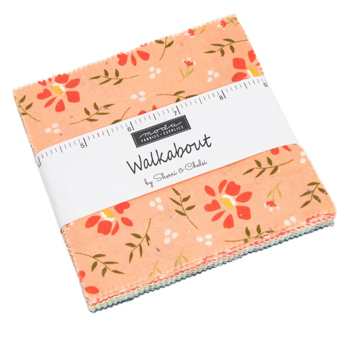 Moda Fabric Precuts Charm Pack - Walkabout by Sherri & Chelsi