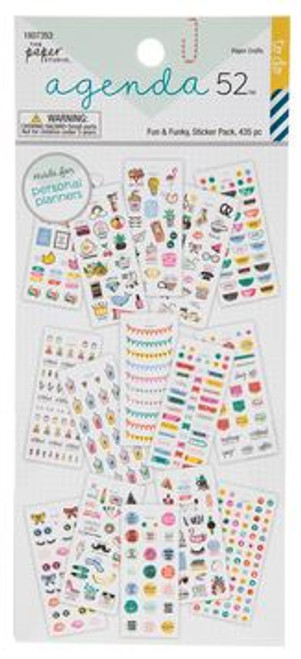 The Paper Studio - Sticker Book - Fun & Funky 