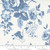 Moda Fabric - Dwell - Camille Roskelley - Cottage Large Floral Rose - Cream Lake #55270 24