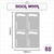 Oops a Daisy - Block Week & Checklist – Super Easy Journal Stencil - B5