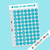 Oops a Daisy - BuJo Basics – A5 Sticker Sheets – Set of 6 - Turquoise