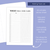 Oops a Daisy - Rolling Task Lists – Super Easy Sticker Sheet - A5 - Set of 10